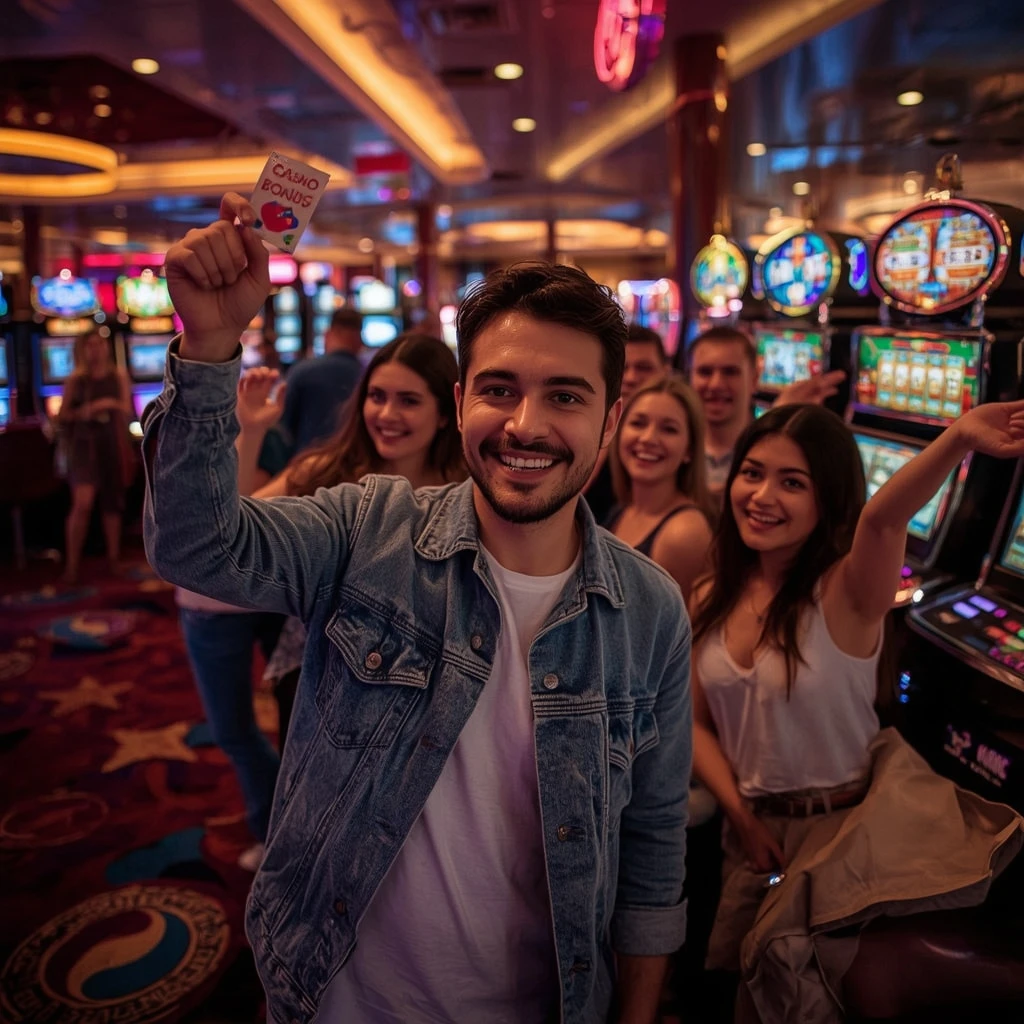 a person with a casino bonus PARIPESA CASINO